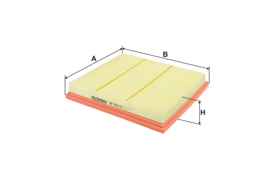 Air filter AP 051/8 Filtron, Image 2