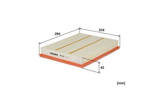 Air filter AP 051 Filtron, Image 2