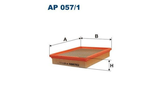 Air filter AP 057/1 Filtron
