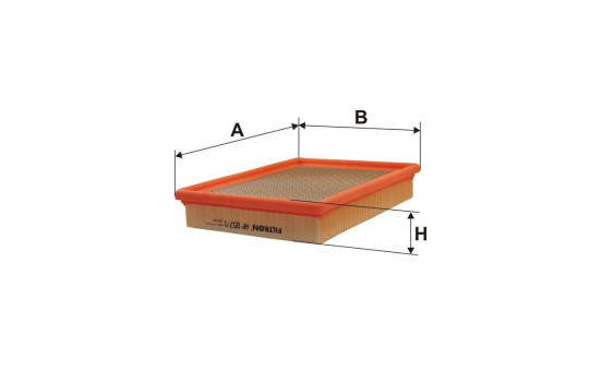 Air filter AP 057/1 Filtron, Image 2