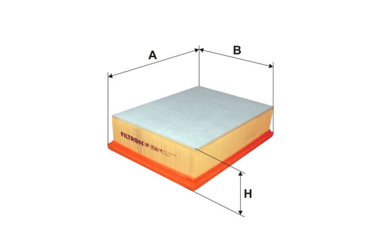 Air filter AP 058/4 Filtron, Image 2