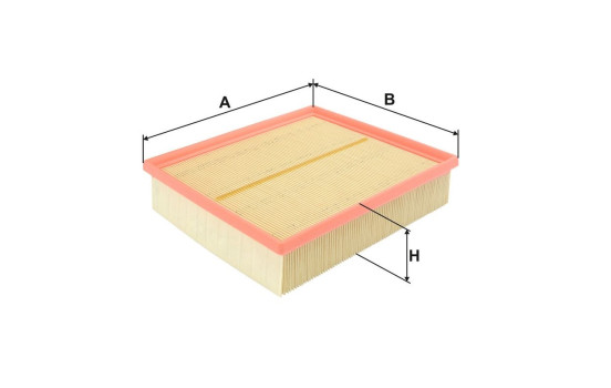 Air filter AP 063/1 Filtron, Image 2