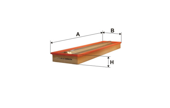 Air filter AP 068 Filtron, Image 2