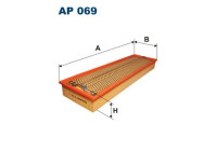 Air filter AP 069 Filtron