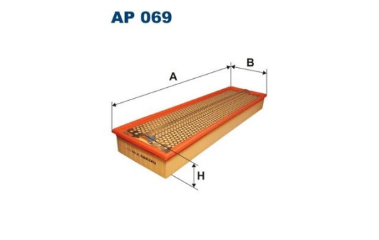 Air filter AP 069 Filtron
