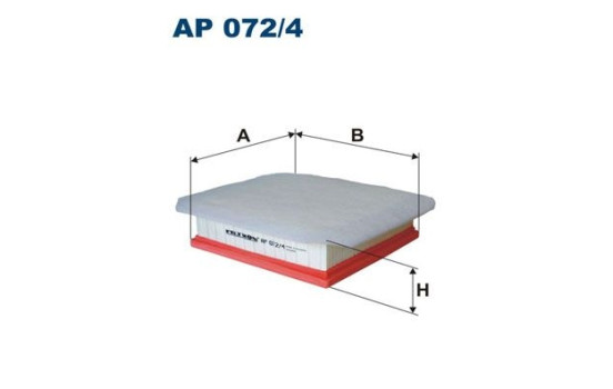 Air filter AP 072/4 Filtron