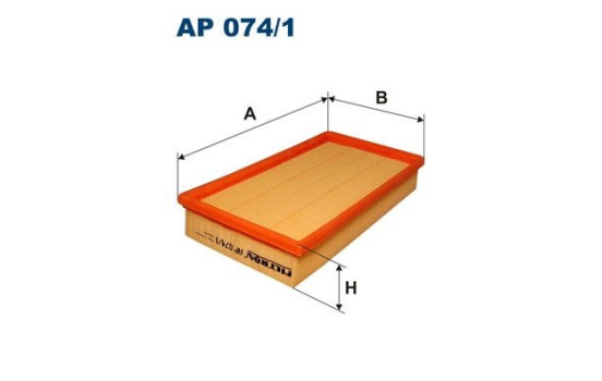Air filter AP 074/1 Filtron
