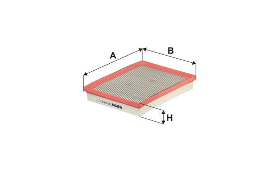 Air filter AP 074/8 Filtron, Image 2