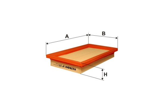 Air filter AP 075 Filtron, Image 2