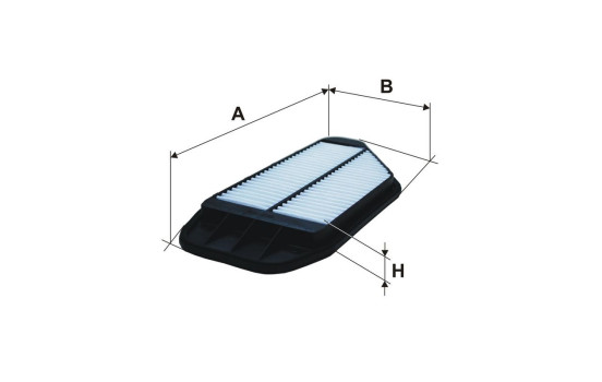 Air filter AP 082/9 Filtron, Image 2