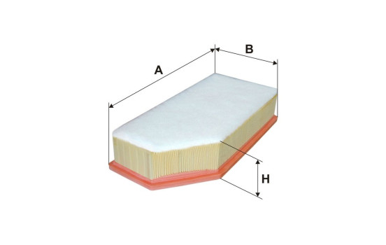 Air filter AP 090/7 Filtron, Image 2