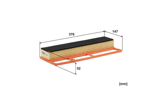 Air filter AP 092/7 Filtron, Image 2