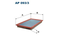 Air filter AP 093/3 Filtron