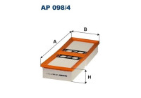 Air filter AP 098/4 Filtron