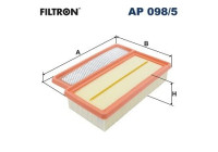Air filter AP 098/5 Filtron