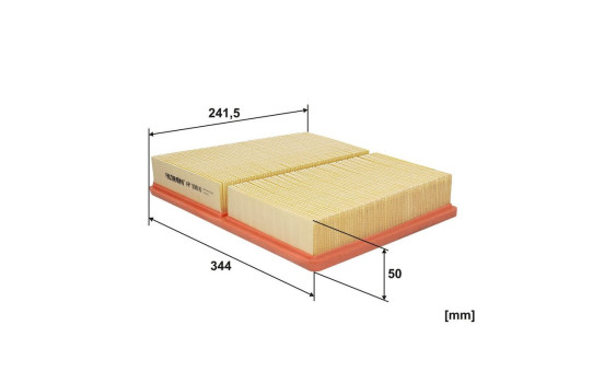 Air filter AP 098/6 Filtron, Image 2