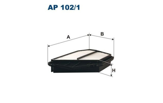 Air filter AP 102/1 Filtron