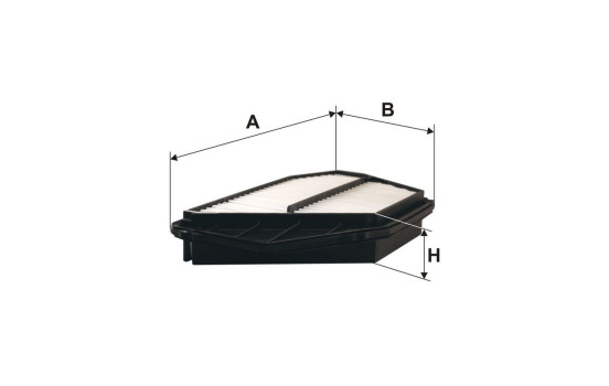 Air filter AP 102/1 Filtron, Image 2