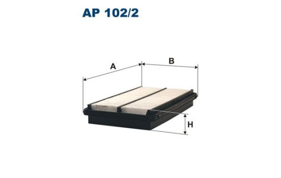 Air filter AP 102/2 Filtron