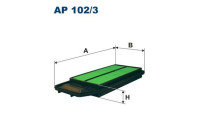 Air filter AP 102/3 Filtron