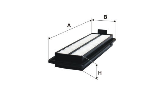 Air filter AP 102/4 Filtron, Image 2