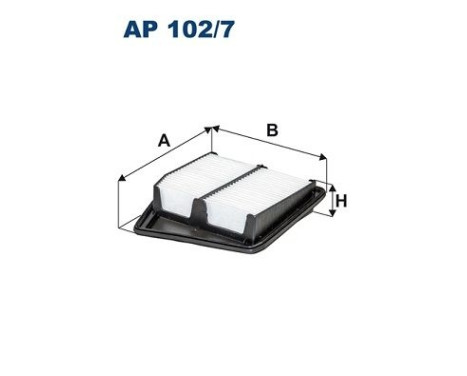 Air filter AP 102/7 Filtron