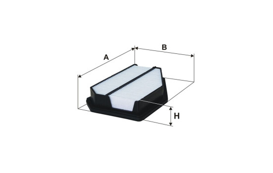 Air filter AP 104/9 Filtron, Image 2