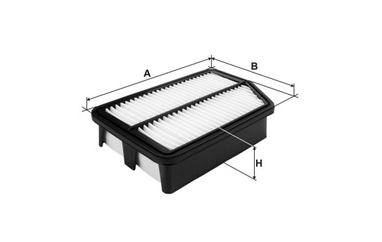 Air filter AP 107/8 Filtron, Image 2