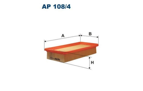 Air filter AP 108/4 Filtron