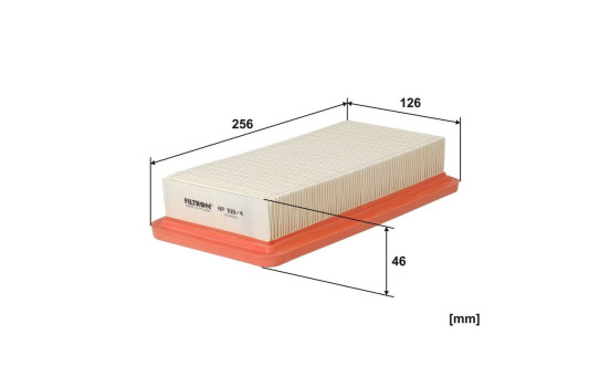Air filter AP 108/4 Filtron, Image 2