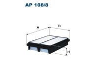 Air filter AP 108/8 Filtron
