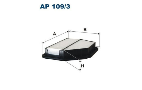 Air filter AP 109/3 Filtron