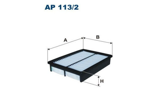 Air filter AP 113/2 Filtron