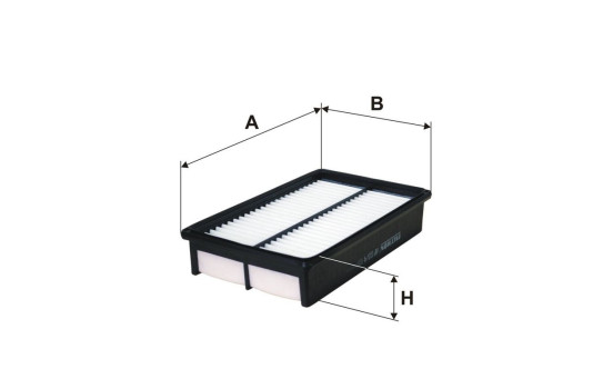 Air filter AP 113/4 Filtron, Image 2