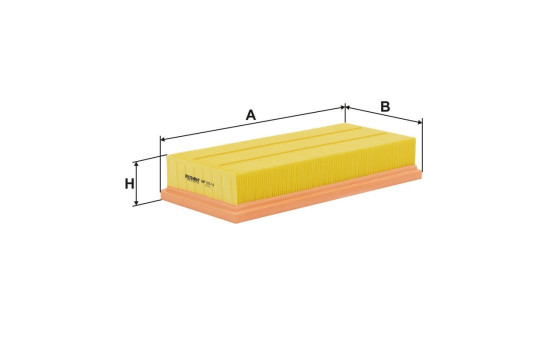 Air filter AP 119/6 Filtron, Image 2