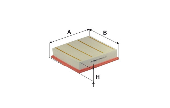 Air filter AP 120/7 Filtron, Image 2