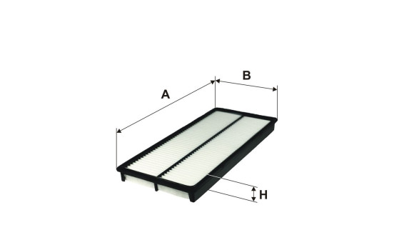 Air filter AP 121/2 Filtron, Image 2