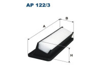 Air filter AP 122/3 Filtron