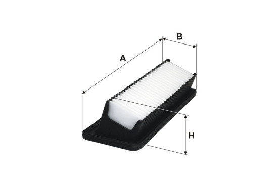 Air filter AP 122/3 Filtron, Image 2