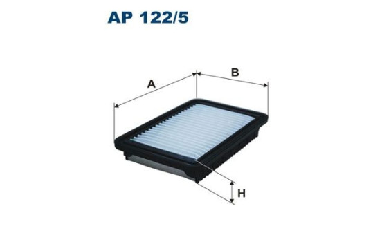 Air filter AP 122/5 Filtron