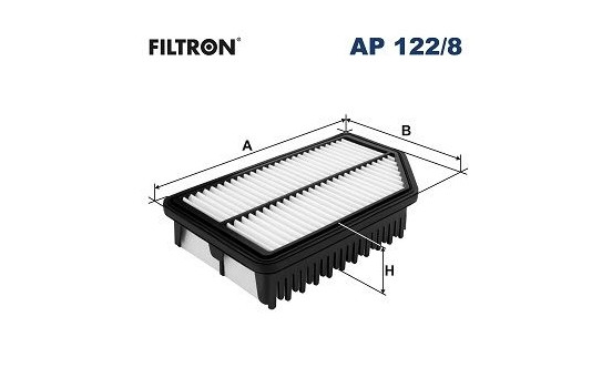 Air filter AP 122/8 Filtron