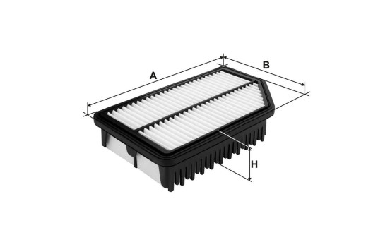 Air filter AP 122/8 Filtron, Image 2