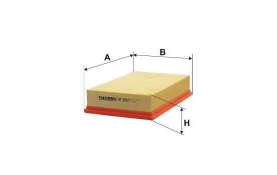 Air filter AP 129/7 Filtron, Image 2