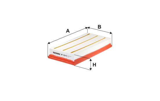 Air filter AP 129/9 Filtron, Image 2
