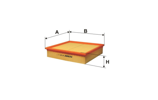 Air filter AP 129 Filtron, Image 2