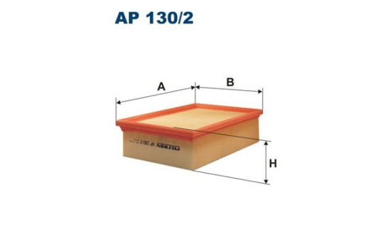 Air filter AP 130/2 Filtron