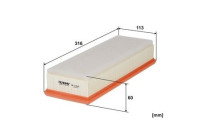 Air filter AP 130/9 Filtron