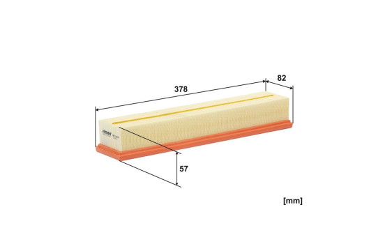 Air filter AP 134/4 Filtron, Image 3
