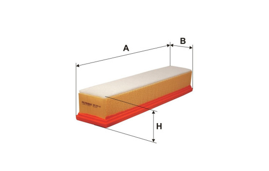 Air filter AP 134/6 Filtron, Image 2