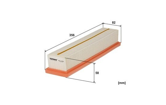 Air filter AP 134/8 Filtron